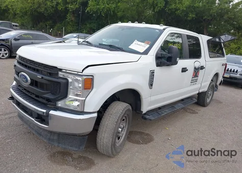 2022 Ford F-250 Xl z USA, uszkodzony, nr VIN 1FT7W2B66NEC99336